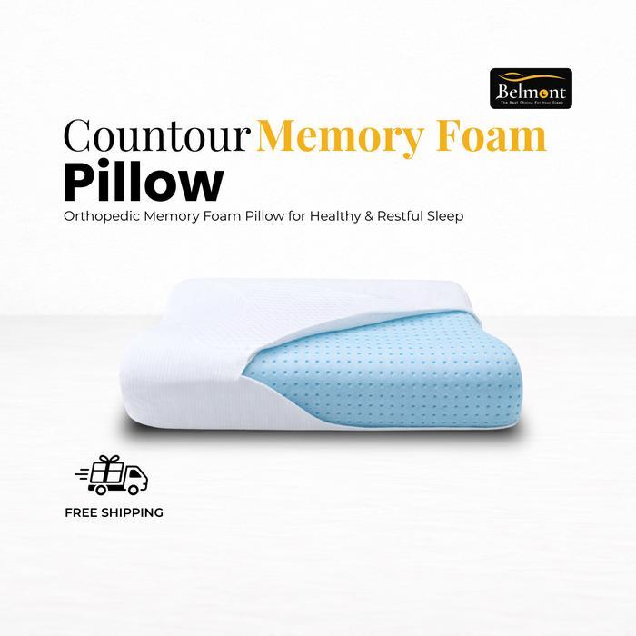 ORIGINAL Bantal Kesehatan Memory Foam Orthopedic 65x45x20 cm Nyaman & Mendukung Tidur Berkualitas