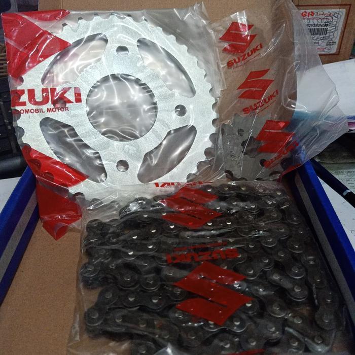 Rantai Ger Gear Set Suzuki Shooter Ori Sgp