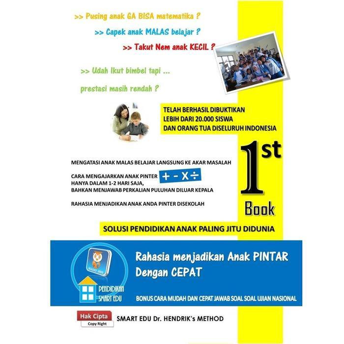 Buku Smartedu SD Solusi Anak Pintar Belajar Matematika dari Dr Hendrik Siswa