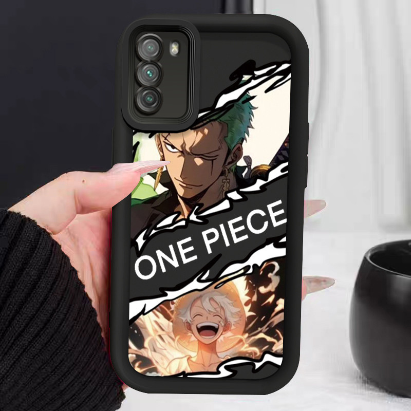 Casing Hp untuk POCO M3 Case Pria Anime Zoro Kasing silikon Cesing  Softcase anti putustidak Kesing