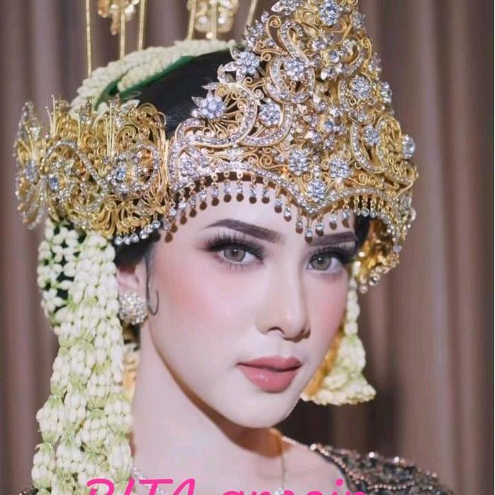 TERBARU Siger TINGGI Permata Gold, silver, nikel