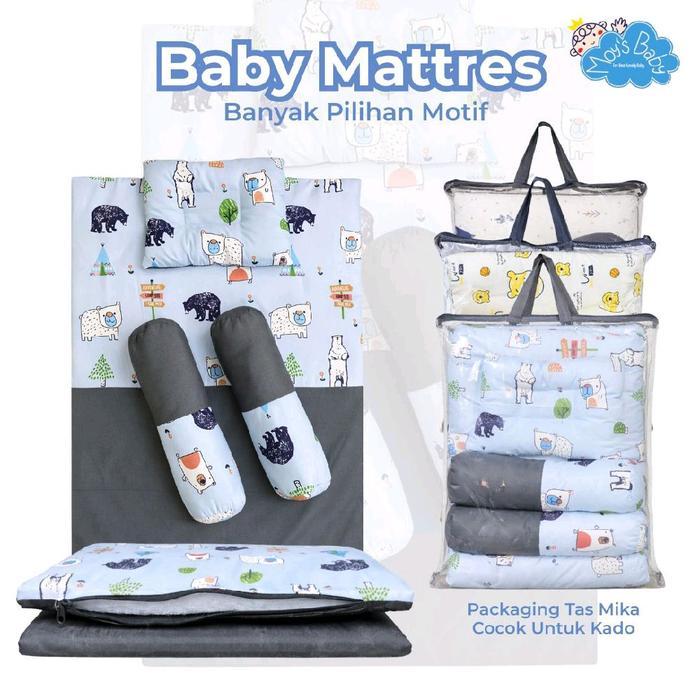 Kasur set matras Bayi Moysbaby kasur matras bantalguling Alas Tidur tempat bayi tidur