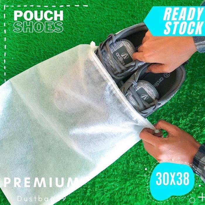TAS SEPATU SPUNBOND SERUT FS 30x38 PUTIH 10 pcs