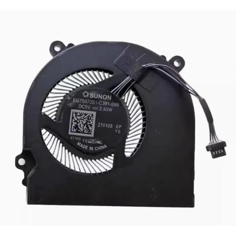 NEW Laptop CPU Cooling Fan For MECHREVO Z2 Air-G EG75070S1-C391-S99 GK5CP6V CT5VH CT7VH GK5CP6V