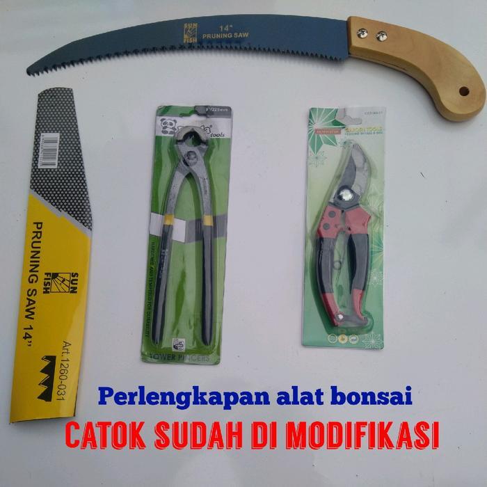 PAKET LENGKAP ALAT BONSAI 3 IN 1 PERALATAN BONSAI
