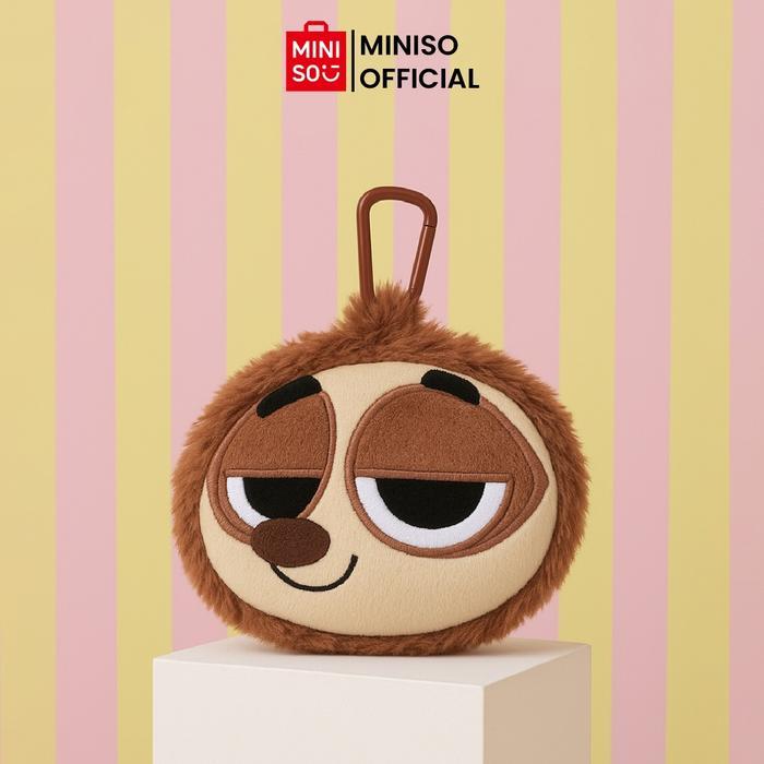 TERBATAS MINISO X Disney Zootopia Collection Coin Purse Dompet Koin Gantungan Tas Karakter Zootopia