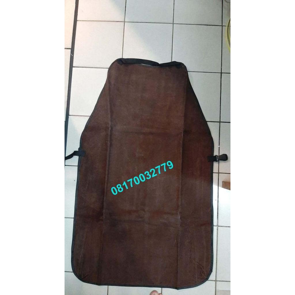 Appron Apron Dada Kulit Las Welding - Coklat