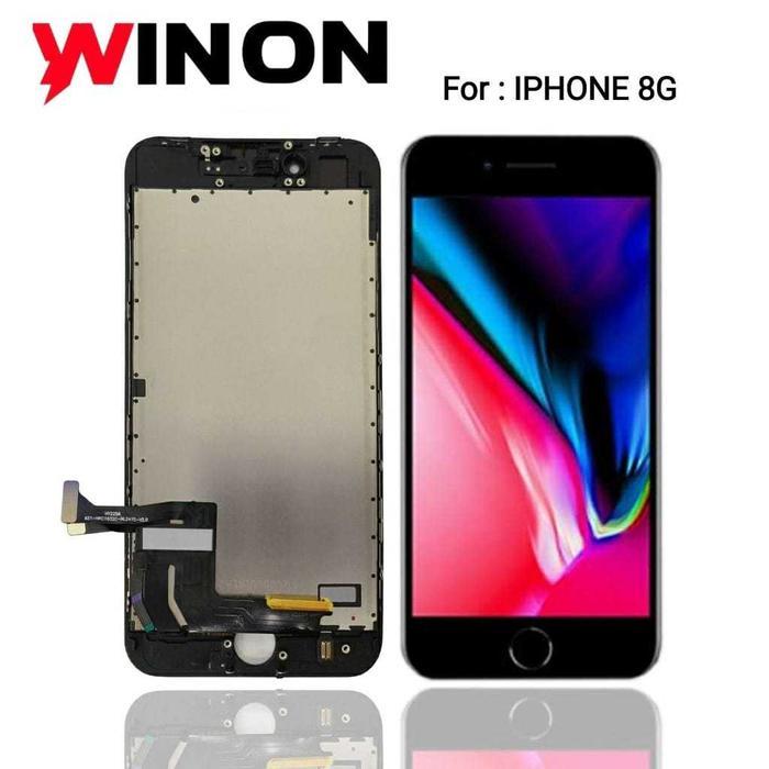 WIN ON - LCD TOUCHSCREEN IPHONE 8 / IPH 8G 8 BIASA ORI ZY