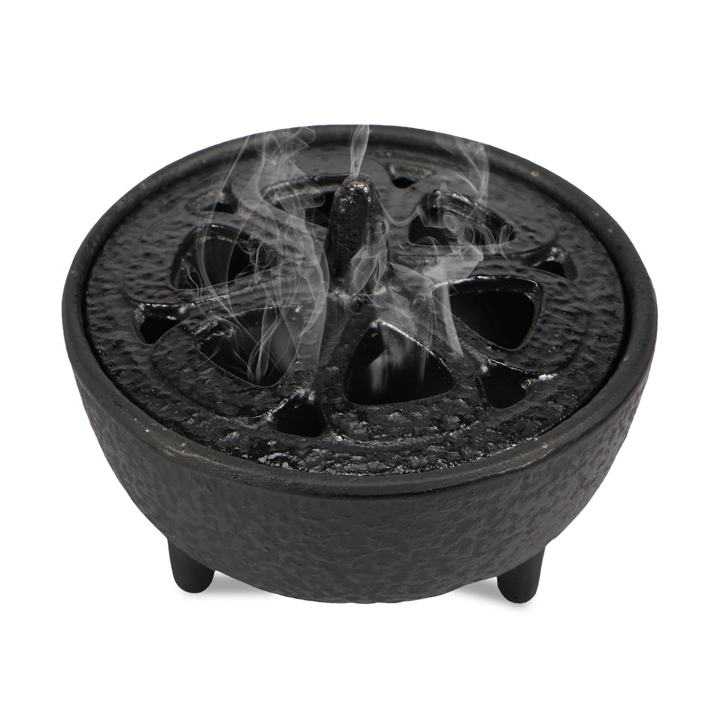 Incense Burner Iron Incense Holder Hollow Flower Incense Burner Holder Exquisite Stick Incense Burne