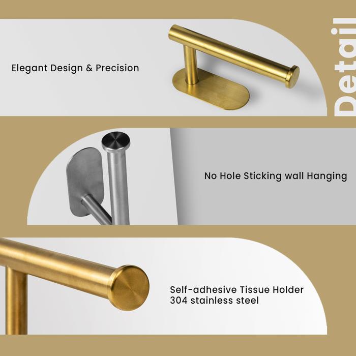Gantungan Tissue Toilet - Tempat Tissue Tempel - Tissue Toilet Holder