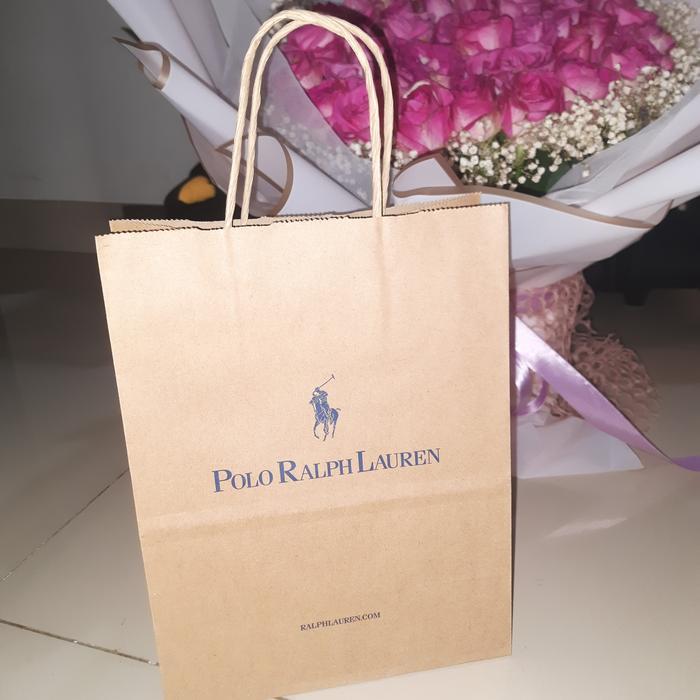 Tas Belanja Paper Shopping Bag Polo Ralph Lauren Paperbag Tbk