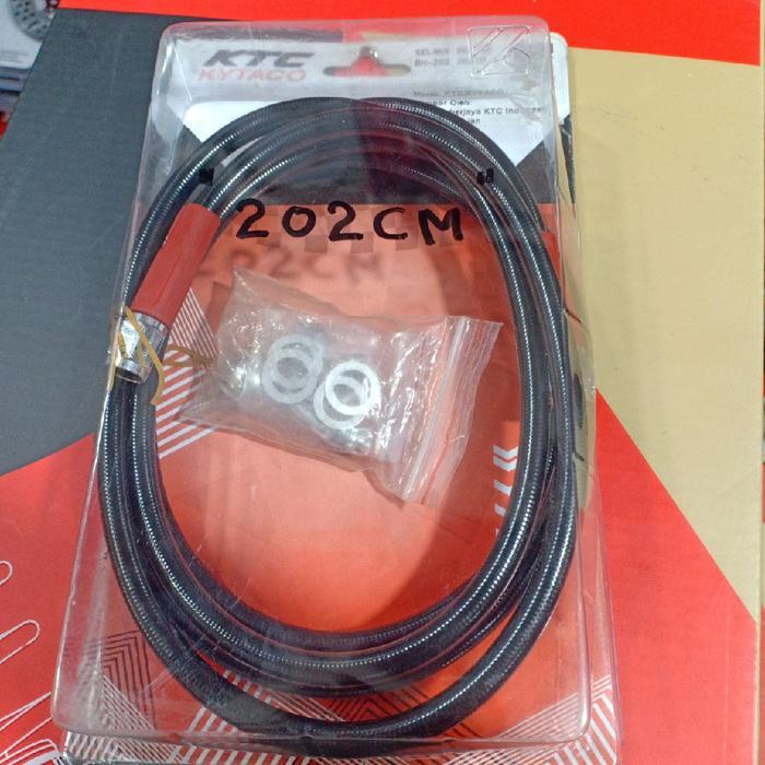 SELANG REM KTC KYTACO 202 CM/ SELANG REM KTC NMAX BELAKANG 202CM/ SELANG REM UNIVERSAL KTC KYTACO SS