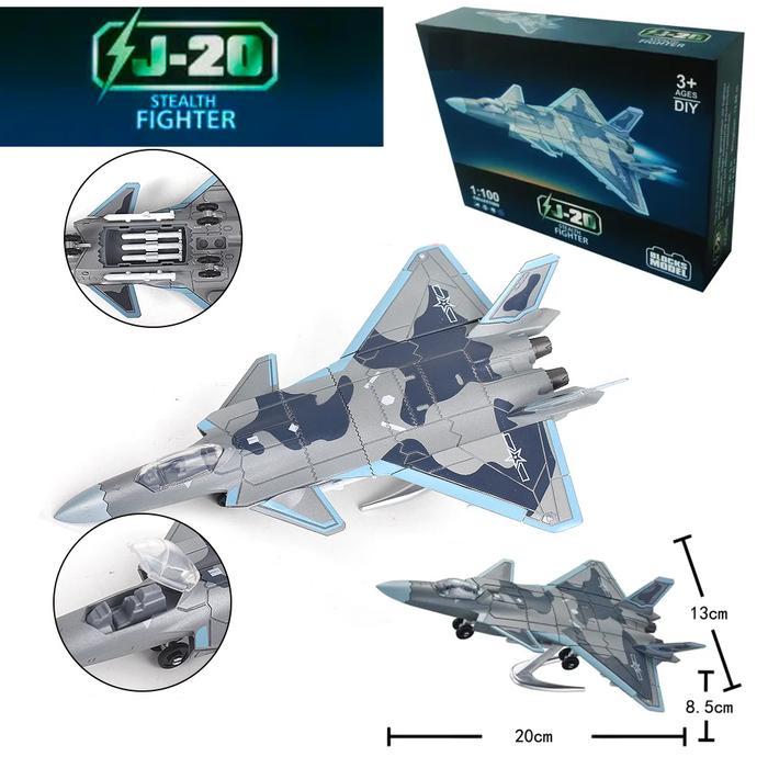 New Miniatur Pesawat Bomber Mainan Pesawat Bomber Mainan Pesawat Tempur Miniatur Pesawat Tempur