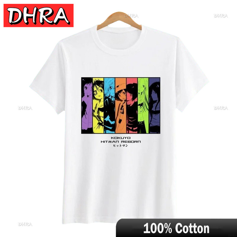 Katekyou Hitman Reborn TShirt Sawada Tsunayoshi Kyoya Hibari Mukuro Rokudo Vongola Famiglia Mafia
