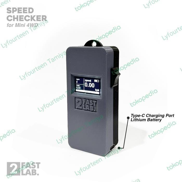 Speed Checker Tamiya Premium Black Gray 2FastLab Special Limited