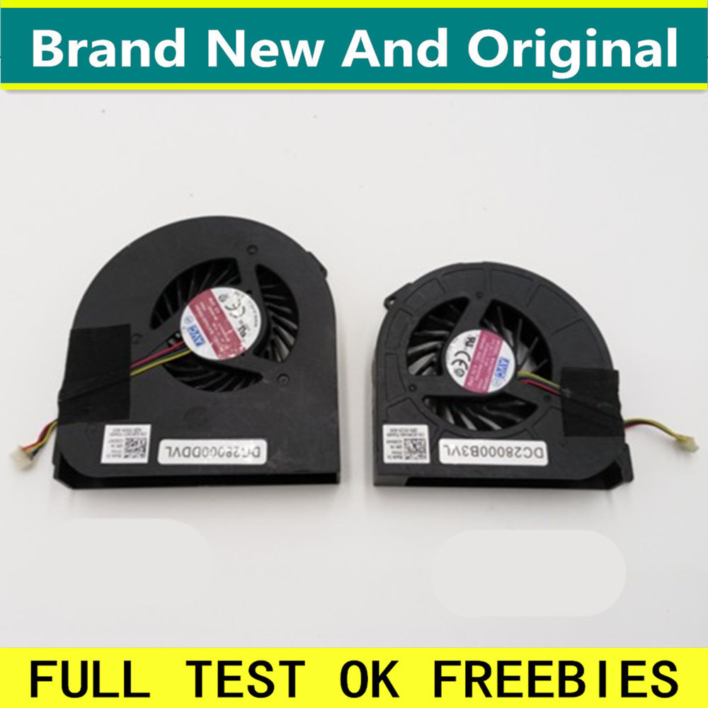 CPU GPU Cooler Fan For Dell Precision M4800 BATA0815R5H PN02 BATA0715R5M PN01 02K3K7 00WGVF