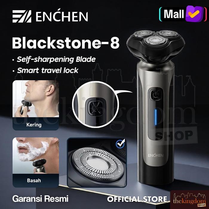 Enchen Blackstone 8 Electric Shaver Alat Cukur Kumis Jenggot Pencukur Elektrik Trimmer Beard Saver