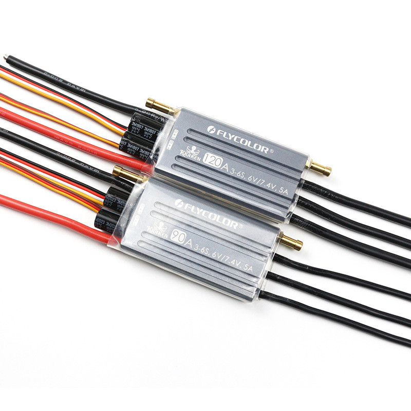 FLYCOLOR KRAKEN 3-6S WATERPROOF BRUSHLESS ESC ELECTRONIC SPEED CONTROLLER RC RACING BOAT