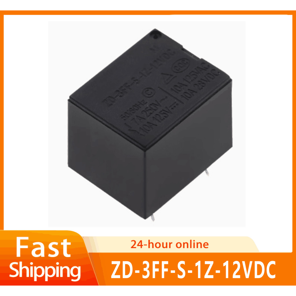NEW 5PCS ZD-3FF-S-1Z-12VDC ZD-3FF-S-1Z-12VDC-M A set of conversion 4/5-pin 7A ok