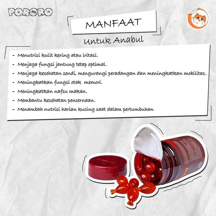 Pororo - Royavit Oil Salmon Fish Oil Minyak Ikan Untuk Kucing Vitamin Kucing Pasti Promo