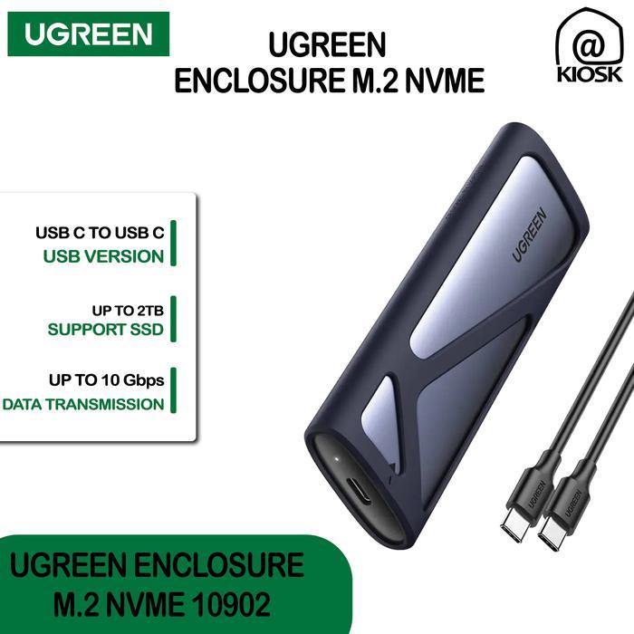UGREEN ENCLOSURE SSD M.2 NVME 2230/2242/2260/2280 / UGREEN ENCLOSURE 10902