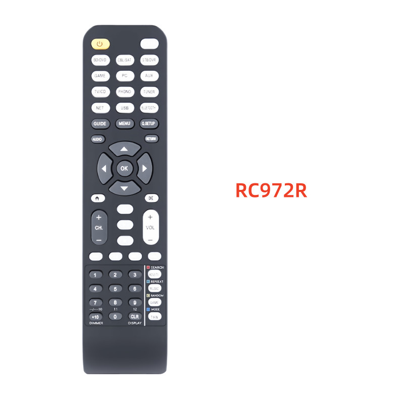 Onkyo AV Receiver Remote Control Compatible RC972R RC-972R 24140972 TX-NR595 RZ840 - Replacement