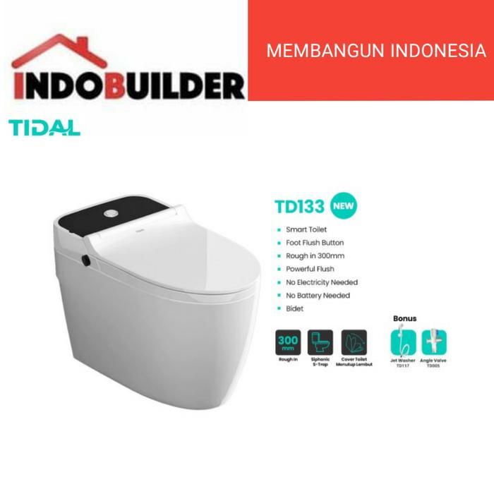 TIDAL TD 133 CLOSET DUDUK SMART TOILET RI 300 MM