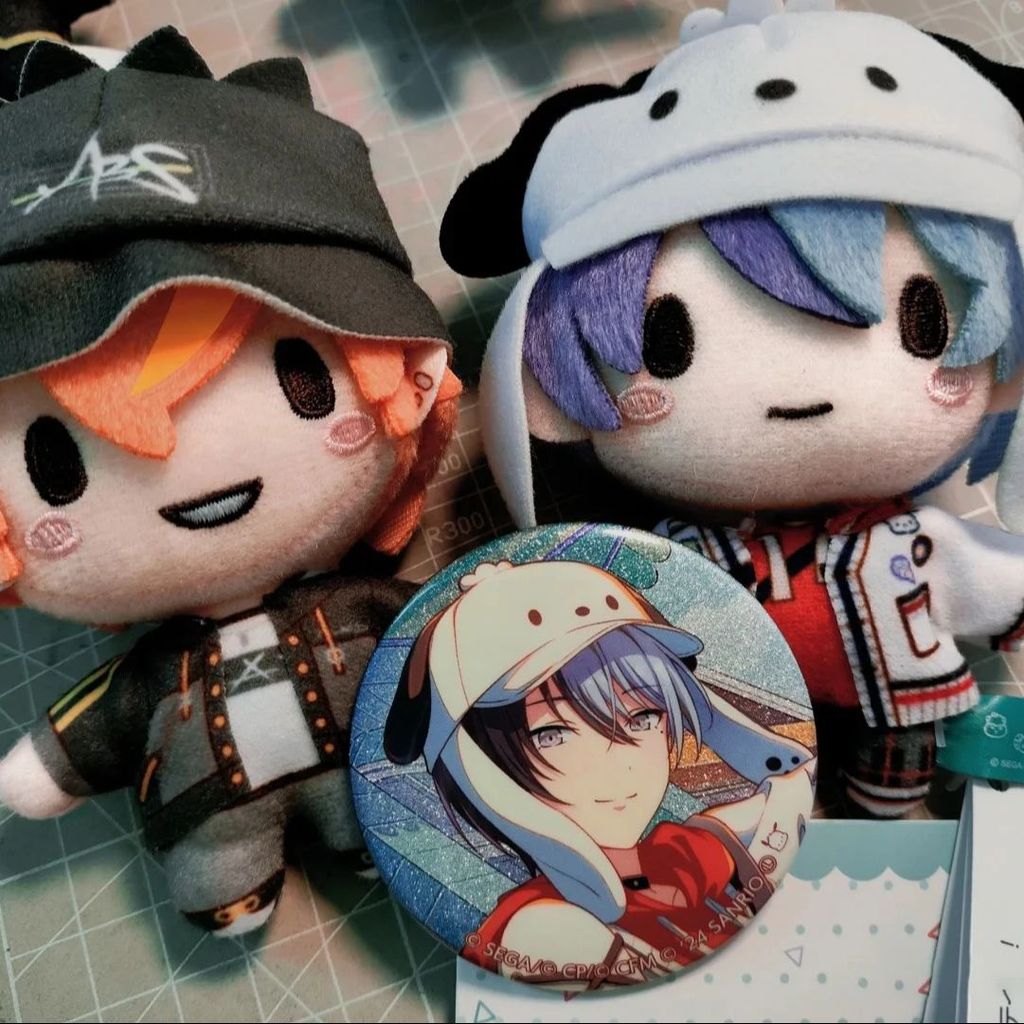10cm Pjsk Plush Doll Toys Project Sekai Aoyagi Toya Stuffed Keychain Bag Pendant Shinonome Akito
