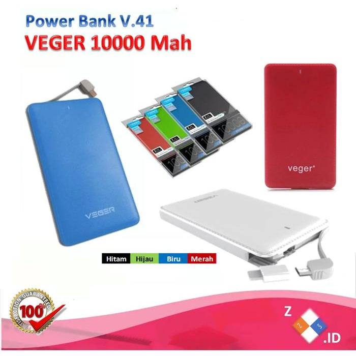 POWERBANK VEGER 10000MAH 10000 MAH REAL