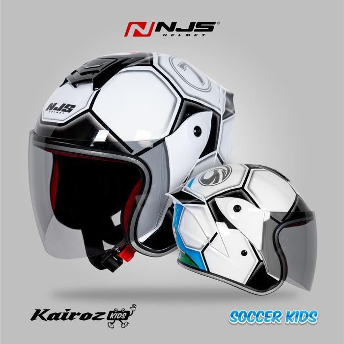 NJS Kairoz Soccer Kids - Helm Anak NJS Kids Kairoz Kids NJS Anak Kairoz Anak Helm Anak Motif Kairoz