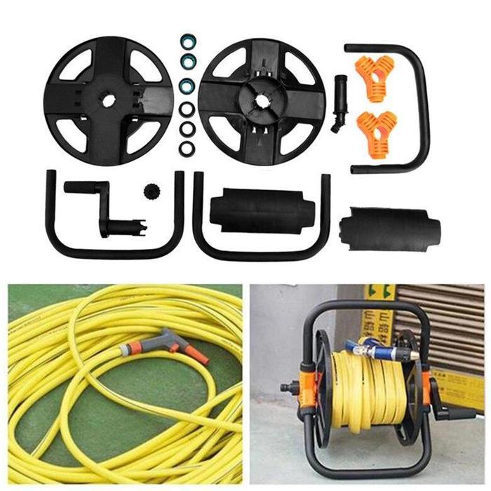 Produk baru Gulungan Selang air 50m Portable - Taman Tanaman Berkebun - Garden air Hose Reel selang