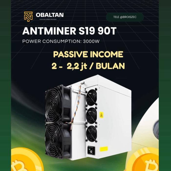 BITMAIN ANTMINER S19 90 TH BITCOIN MINING BEST SELLER