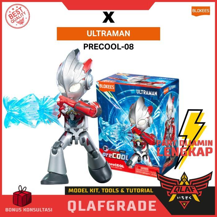 Sale Blokees X Ultraman Precool-08 - Model Kit Action Figure Mainan Robot