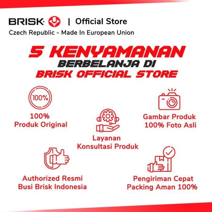 FREE ONGKIR BUSI MOTOR SUZUKI SATRIA FU 150 BRISK BISA COD