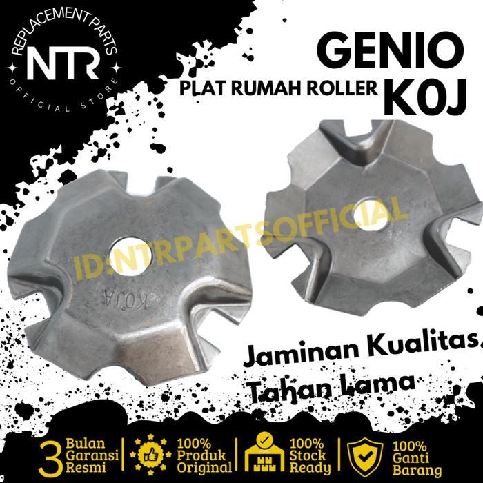 PLATE RAMP - plat tutup rumah roller genio beat 2020 deluxe scoopy 2020