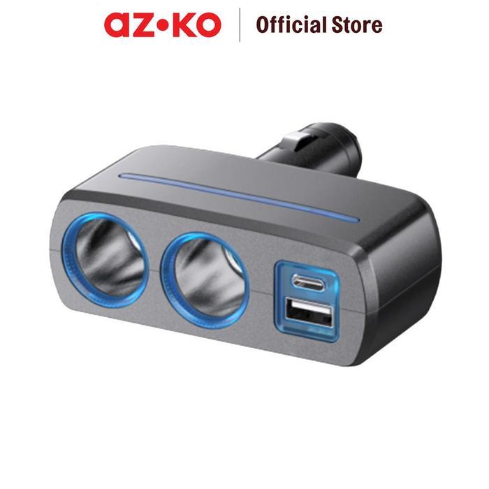 Sale Otto Klasse Charger Mobil Usb & Type C Dengan Lighter Socket 1918D