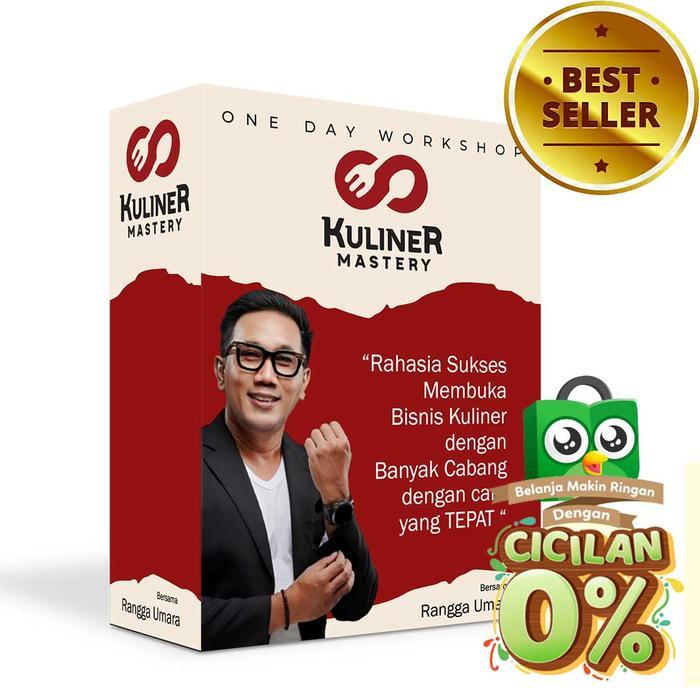 {cod}{bayar di tempat} workshop kuliner mastery by rangga umara (modul + promo)