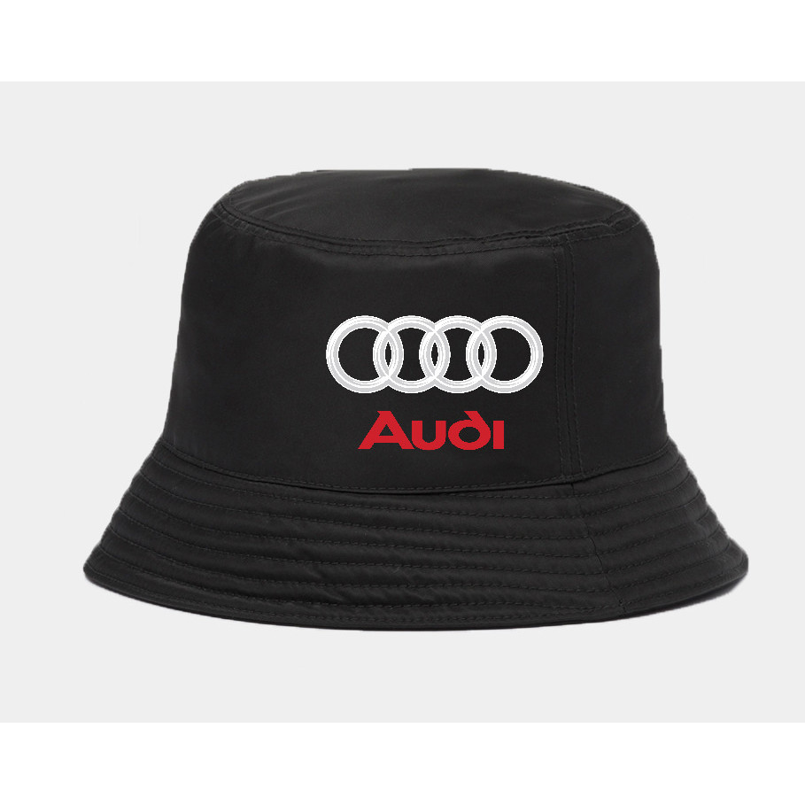 Topi bucket Audi 11 logo