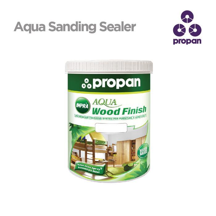 Waterbased Sanding Sealer Propan Impra Aqua Sanding Sealer Clear 1L #Gratisongkir