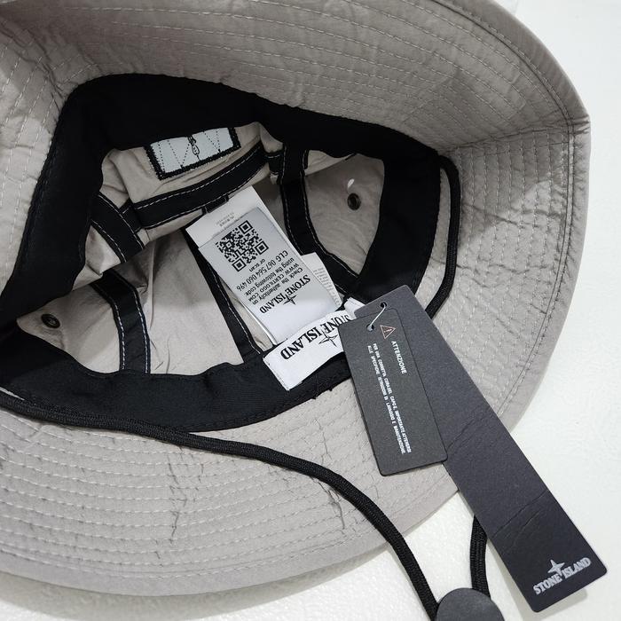 Bucket Hat Stone Island Nylon Fabric #Gratisongkir