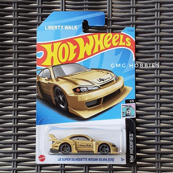 AA-03 - LB Silhouette Nissan Silvia S15 Liberty Walk LBWK HW Modified Hotwheels