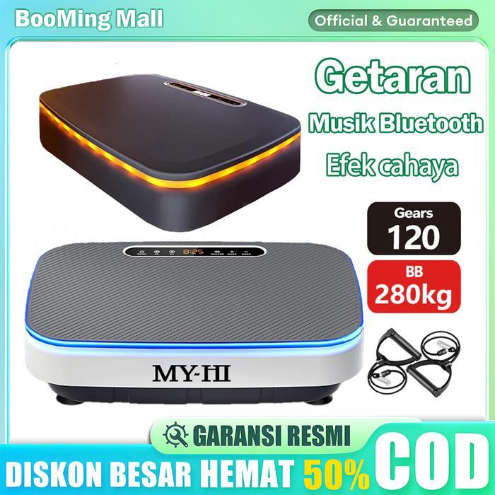 Alat Pijat Elektrik Seluruh Tubuh Kaki Perut Punggung Mesin Getar Kebugaran Papan Olahraga Fitness