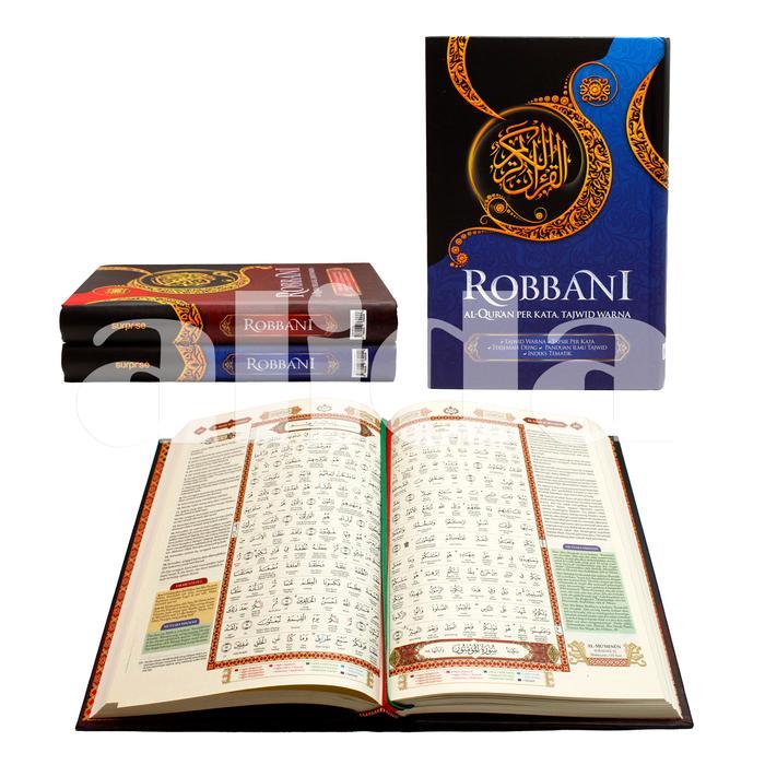 Alquran Terjemah Perkata Robbani Uk Besar A4 Al-Quran Tajwid Warna Terjemahan Per Kata Robani