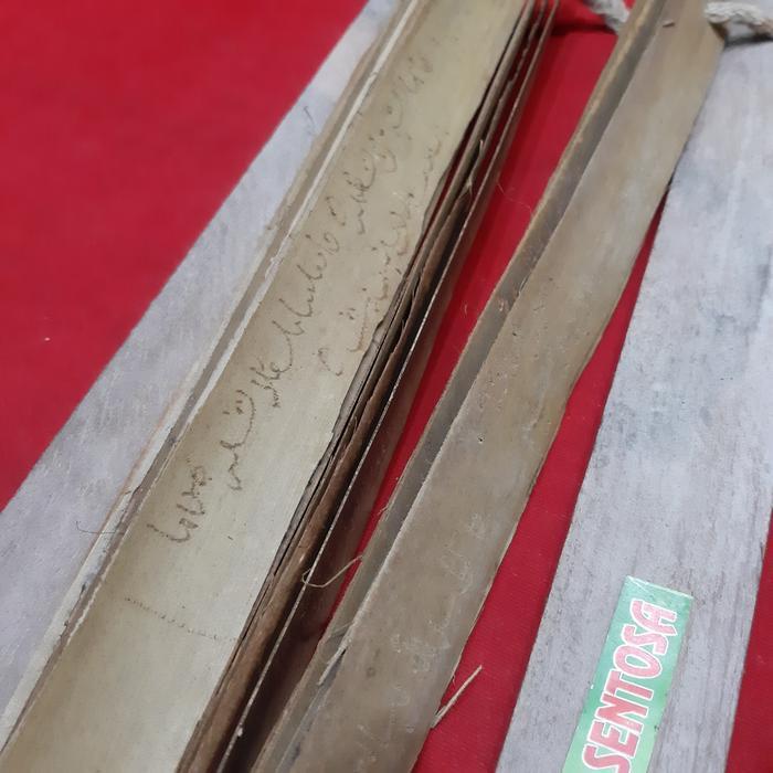 Stambul Daun Lontar Asli Tulisan Tangan #Gratisongkir