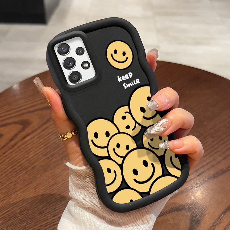 Casing Untuk Samsung A52 4G A52 5G A52s Case Casing Sekelompok tas emosi pola HP Cesing lunak Siliko