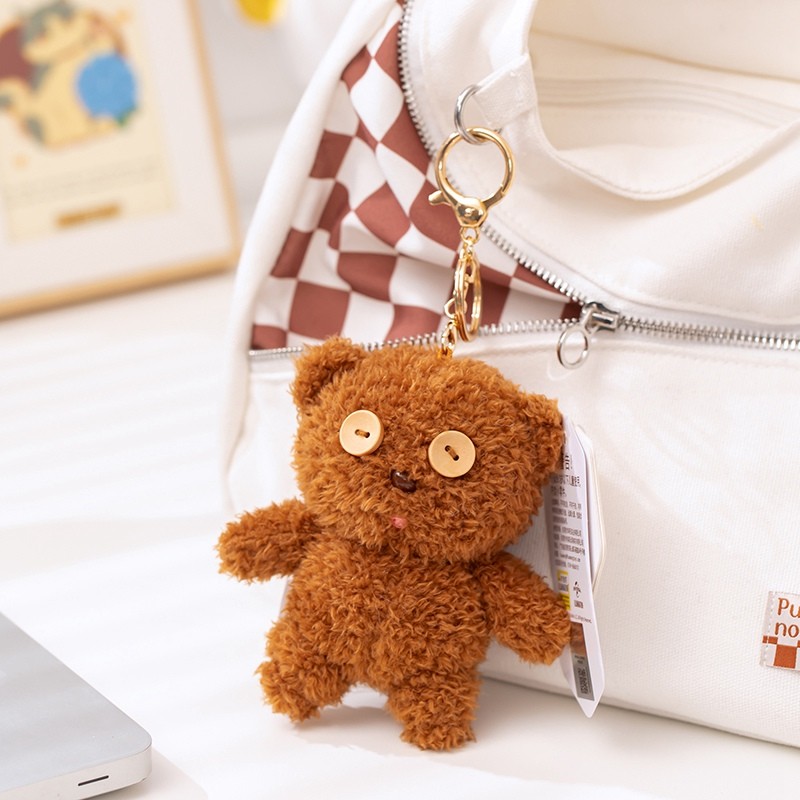 TIM the Orginal Minion Teddy Bobs Teddy Bear Kawaii Plush Pendant Keychain Home Bag Decor Cartoon