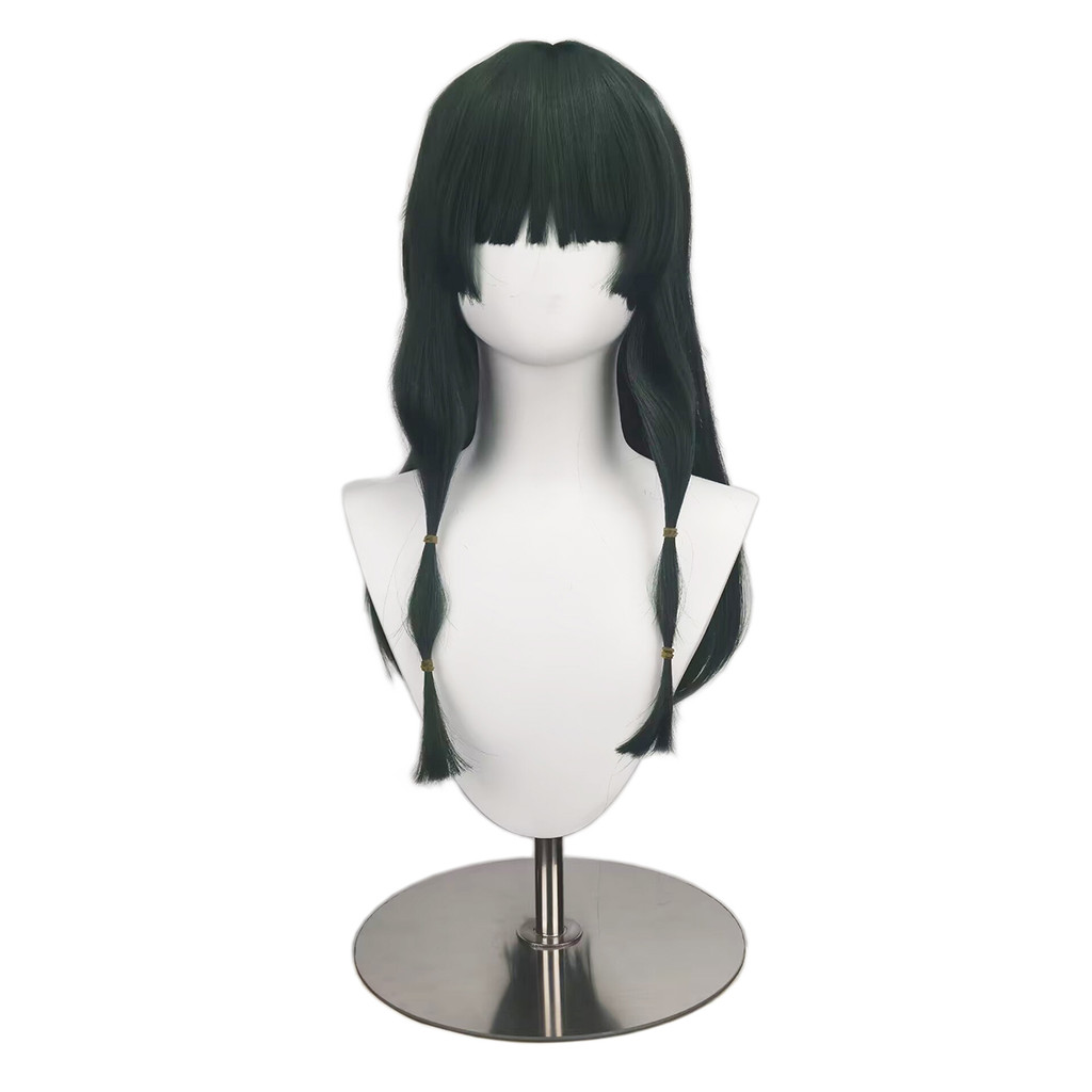 Anime Maomao Cosplay Wig Long Dark Green Mao Mao Wigs Heat Resistant Synthetic Hair Maomao Cosplay