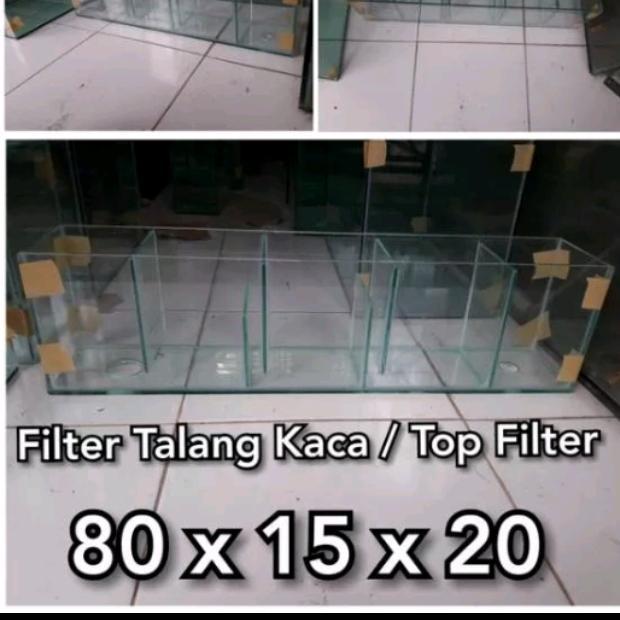 Top Filter Kaca 80x15x20cm