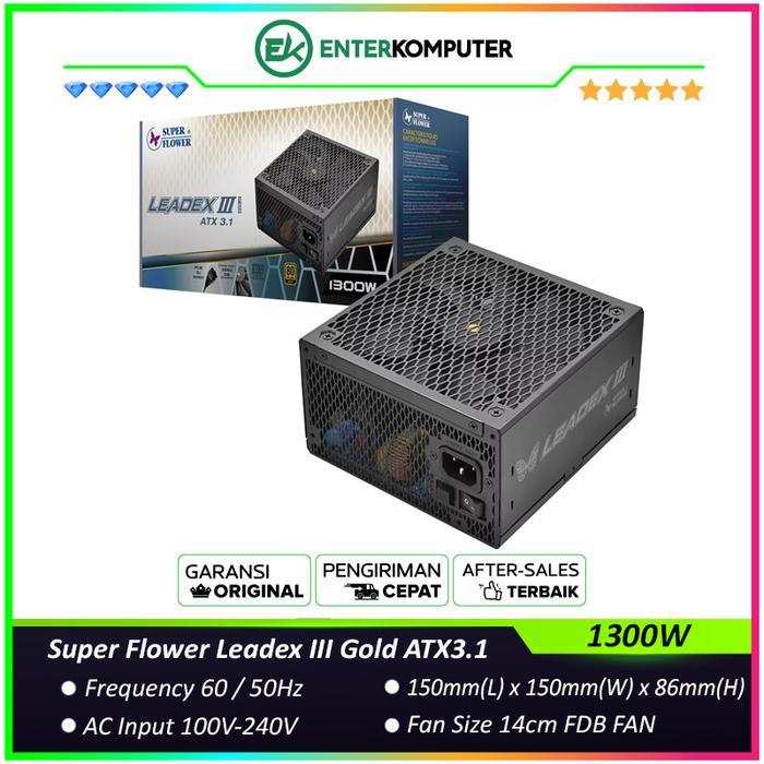 Super Flower Leadex III Gold ATX3.1 1300W Power Supply