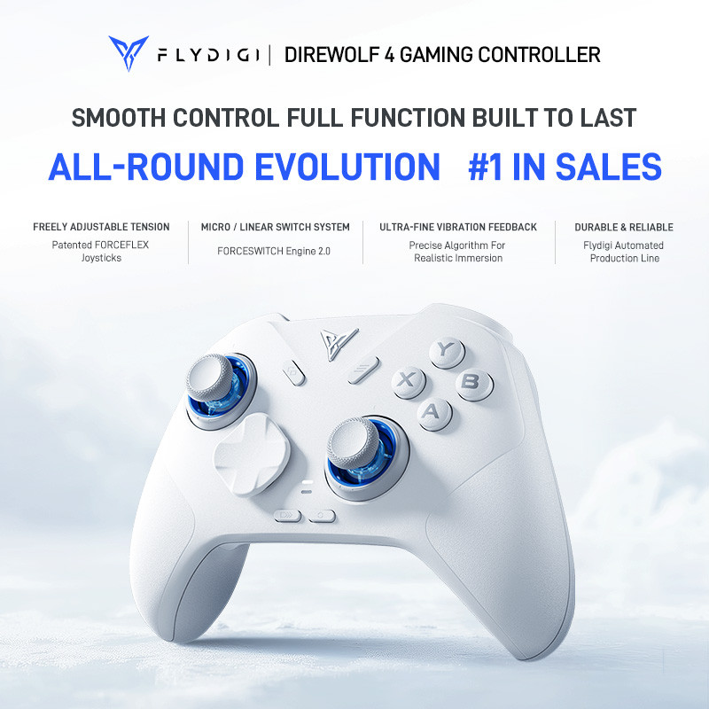 Flydigi Just Launched Direwolf 4 controller gamepad wireless gamepad for pc /Switch/Phone/tablet